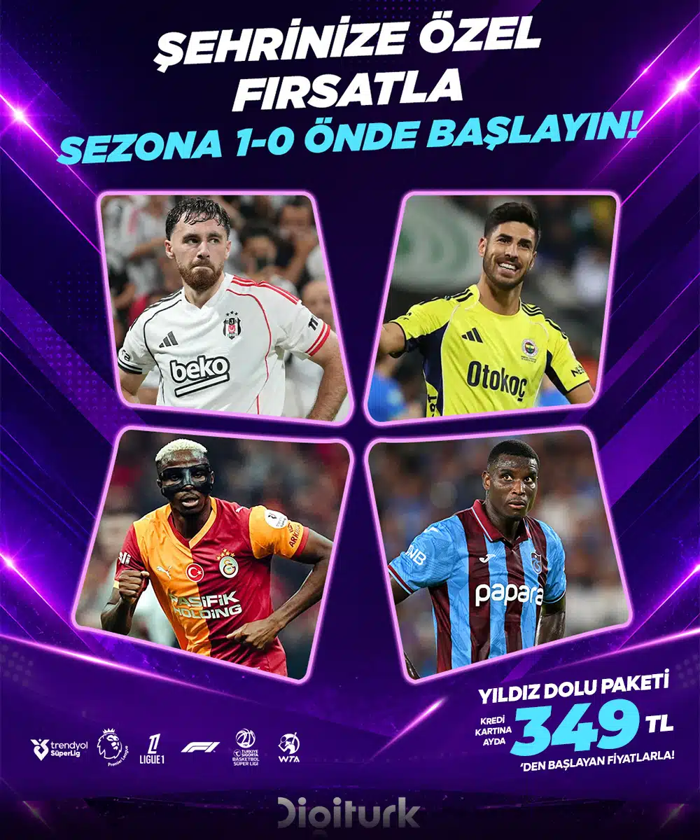 Digiturk beIN Sports Süper Lig sezon kampanyası görseli